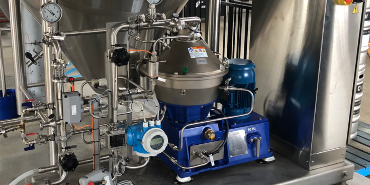 Alfa Laval brewing equipment