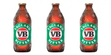 Three bottles of CUB's England Bitter