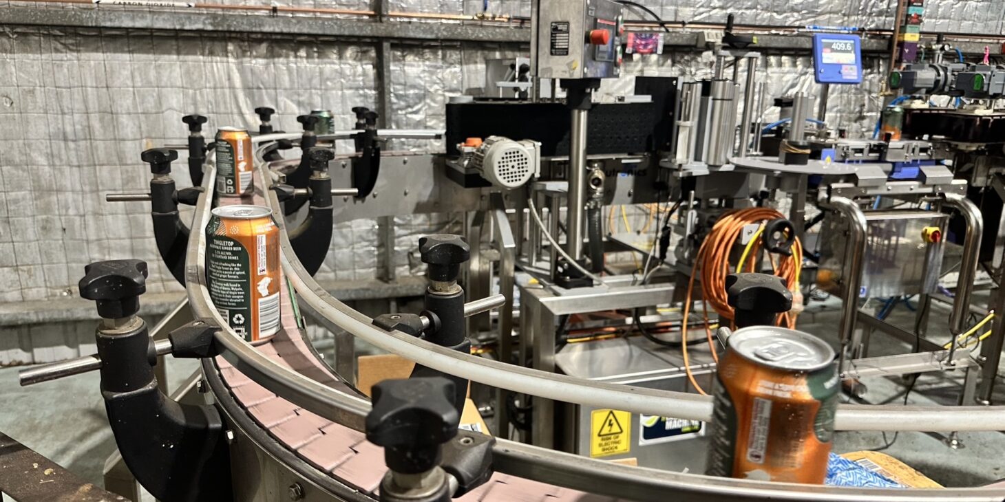 Boston Brewing Co's Wild Goose canning line