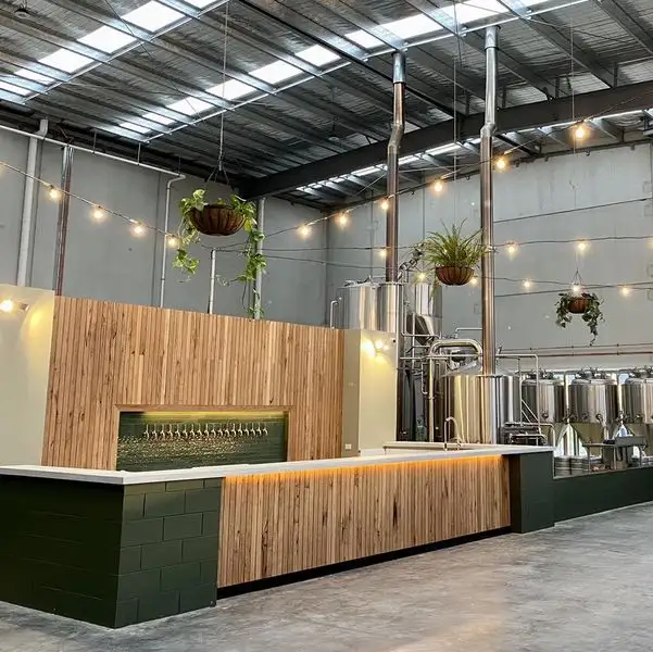 Inside of Smiley Brewing's new venue