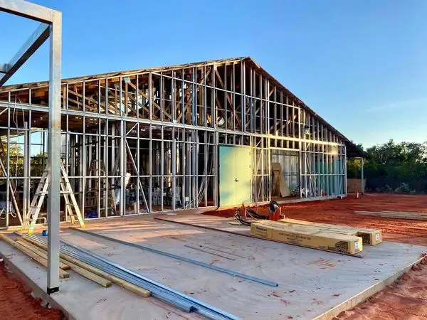 Slab of concrete at Spinifex Cable Beach