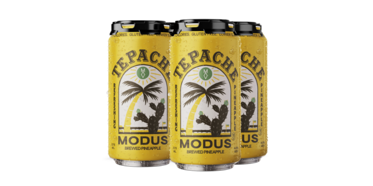 Three cans of Modus Brewing's spiked Tepache 