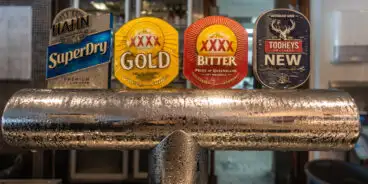 Hamilton,Island,,Australia,-,February,16,,2019:,Closeup,Of,Beer