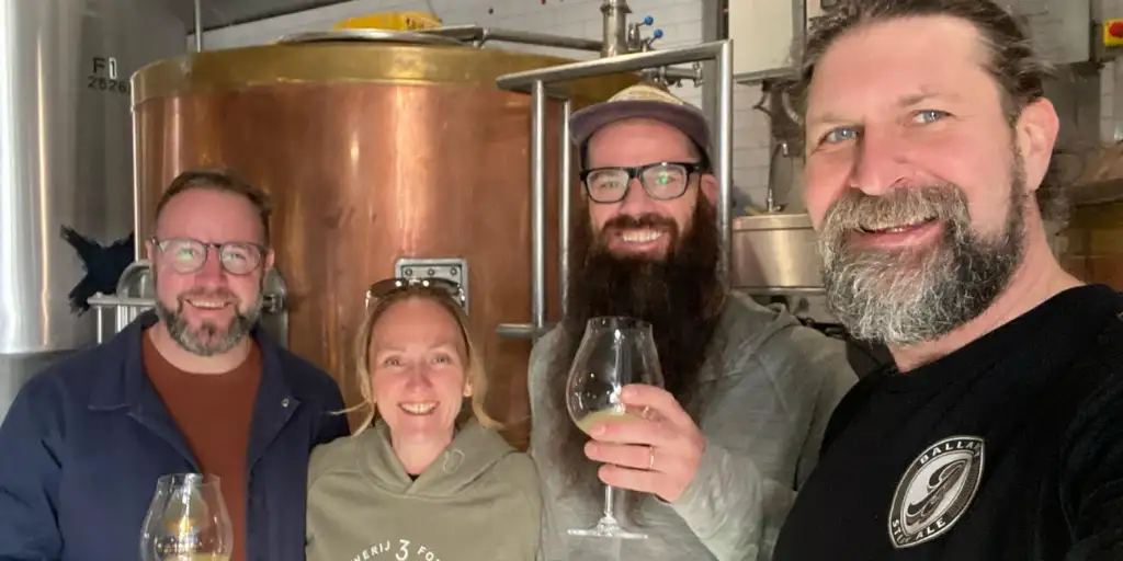 Team at Dollar Bill Brewing