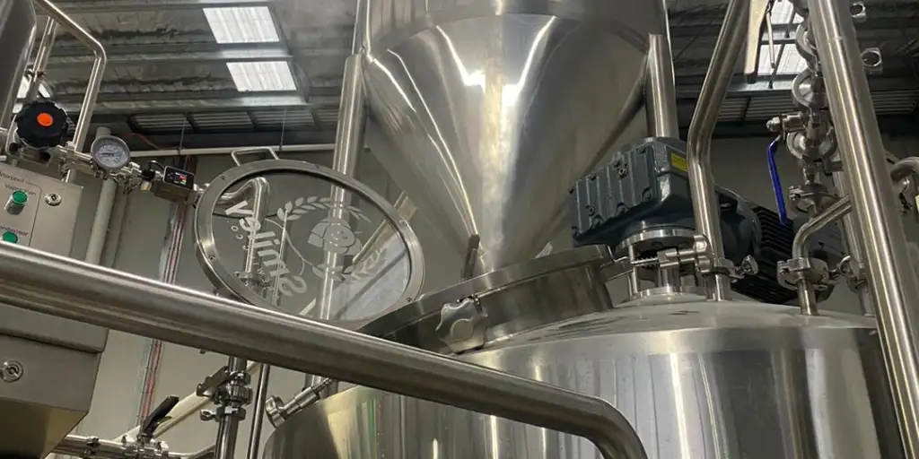 Smiley Brewing brewhouse