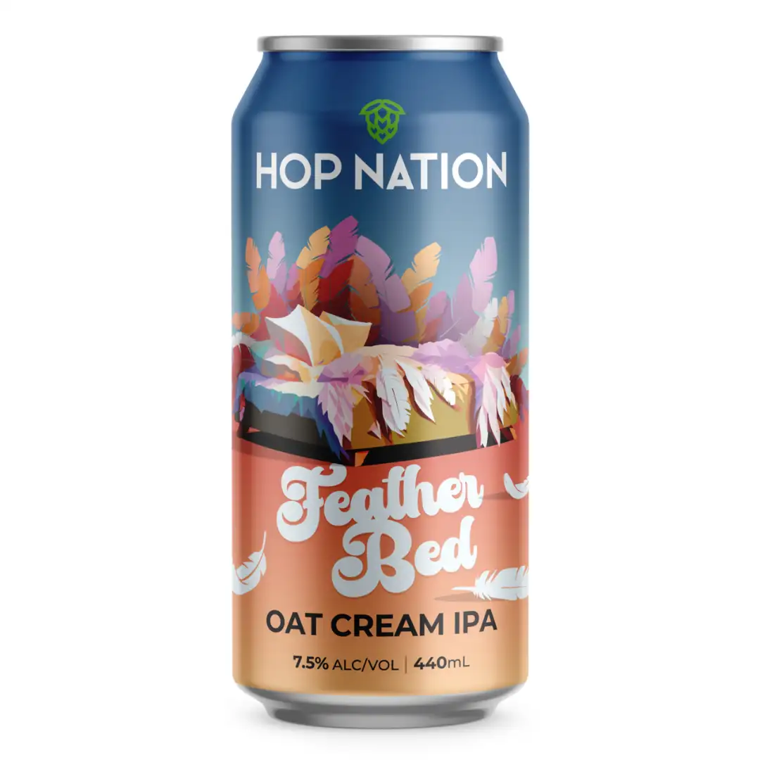 Can of Feather Bed by Hop Nation Brewing Co