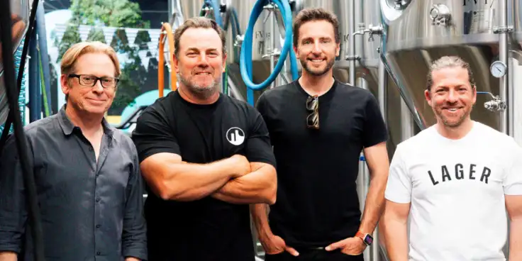 Digby Richards, Tim Condon, Adam Rose and Adam Trippe-Smith