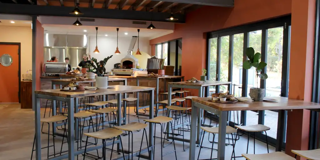 Wedgetail Brewing empty venue seating