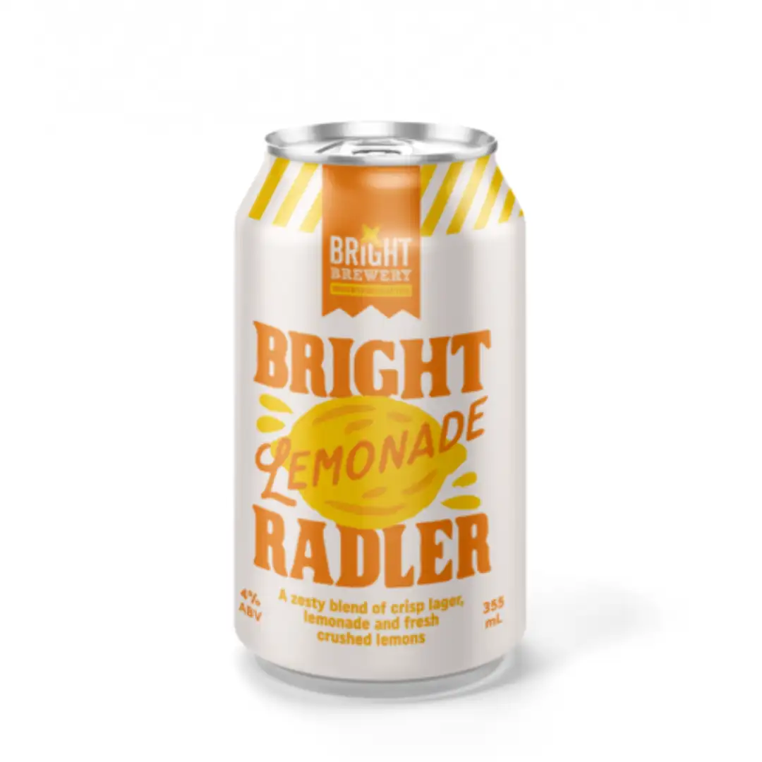Can of Bright Lemonade Radler by Bright Brewery