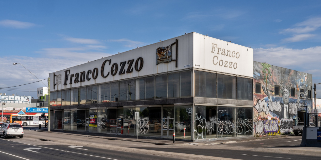 Exterior of Franco Cozzo building