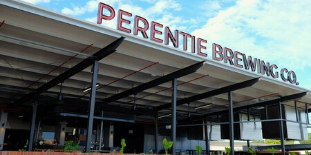 Front of Perentie Brewing's venue
