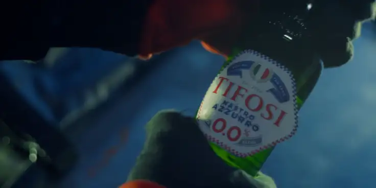 Peroni Nastro Azzurro 0.0% partnership with Ferrari