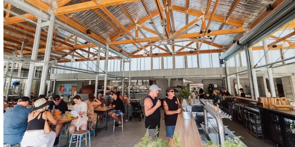 People ordering at Masto's Sunshine Coast