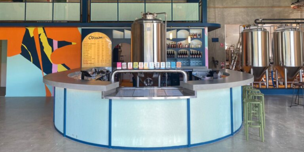 Coolum Beer Co bar and tanks