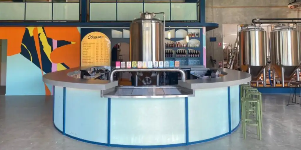 Coolum Beer Co bar and tanks