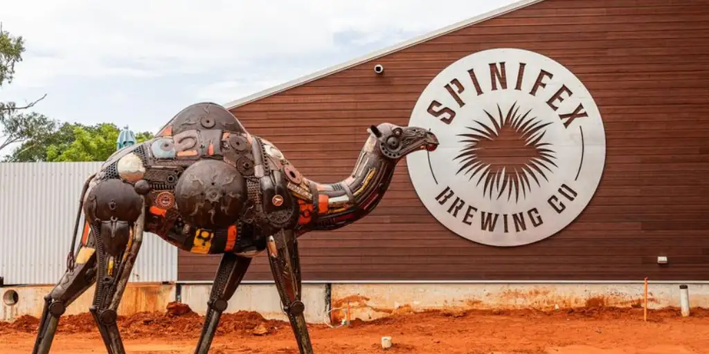 Front of the Spinifex Cable Beach venue