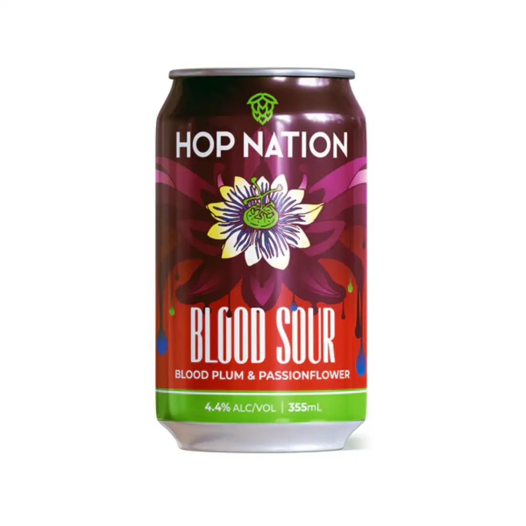 Can of Blood Sour by Hop Nation