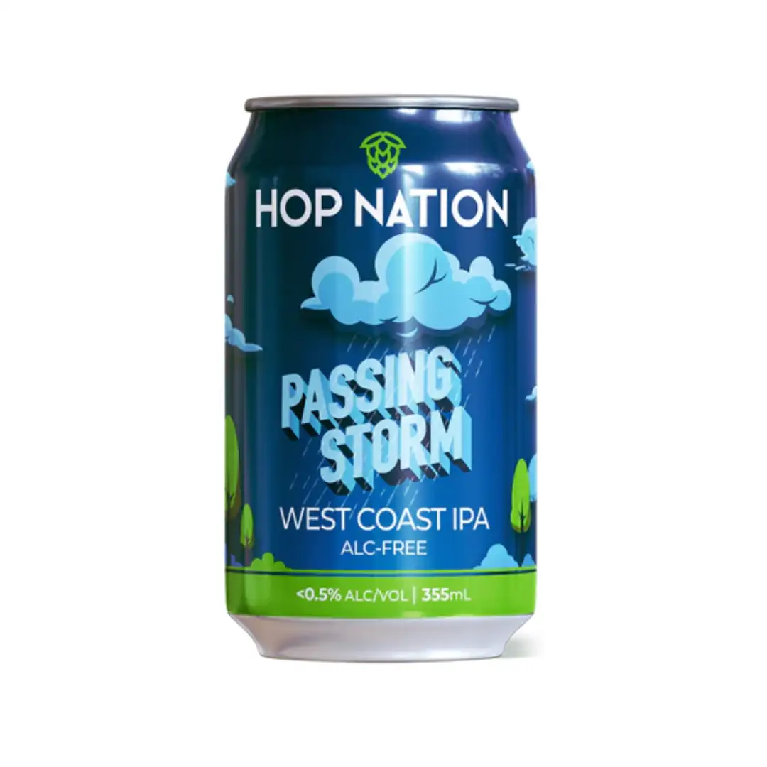 Can of Passing Storm WCIPA by Hop Nation