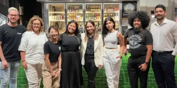 Group of smiling Lion employees